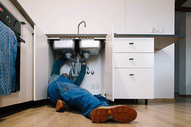 Professional Drain Cleaning technician working in Perry Park, KY